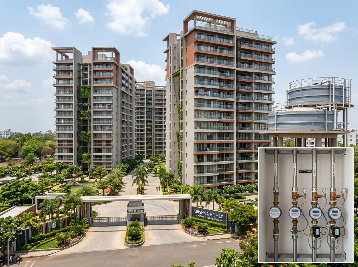 Krishna Homes Residential Smart Water Management